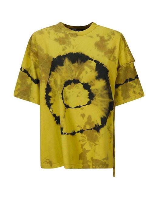 OTTOLINGER Yellow Reconstructed Oversized T-Shirt