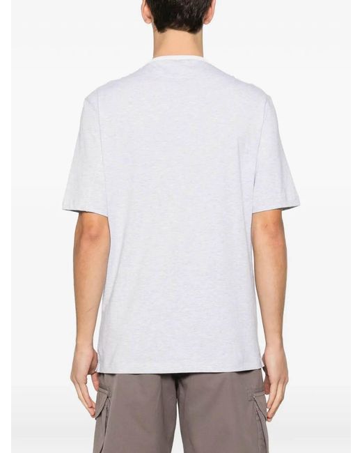 Brunello Cucinelli White T-Shirt for men