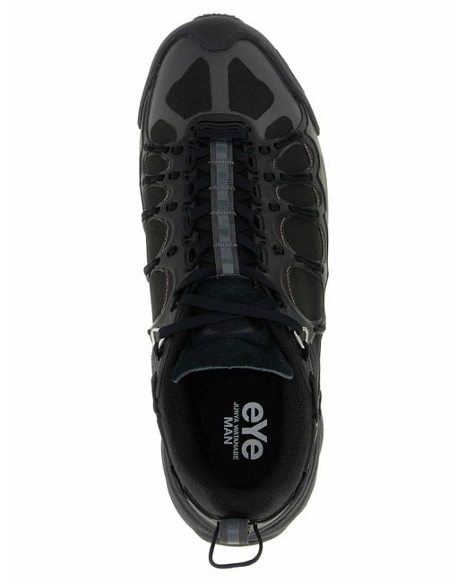 Junya Watanabe Black Oakley Factory Team X Sneakers for men