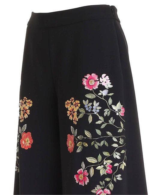 Vivetta Blue Flower Print Pants