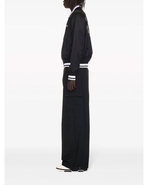 Off-White c/o Virgil Abloh Black Bomber Jackets for men