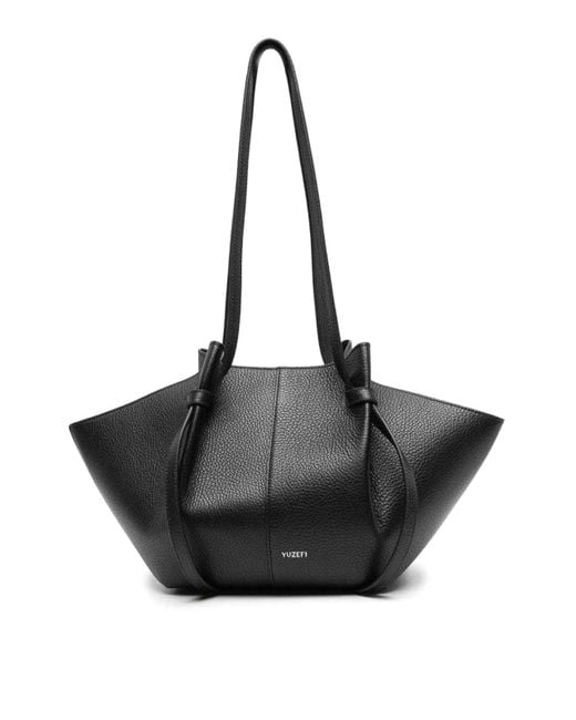 Yuzefi Black Leather Bag