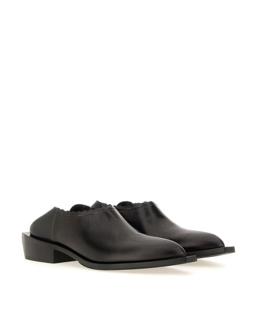 Moschino Black Camperos Tagliato