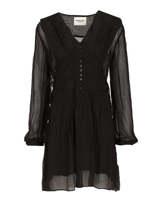 Isabel Marant Black Loriena Dress