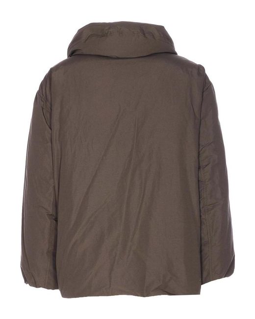 Lemaire Brown Dark Espress Puffer Blouson for men