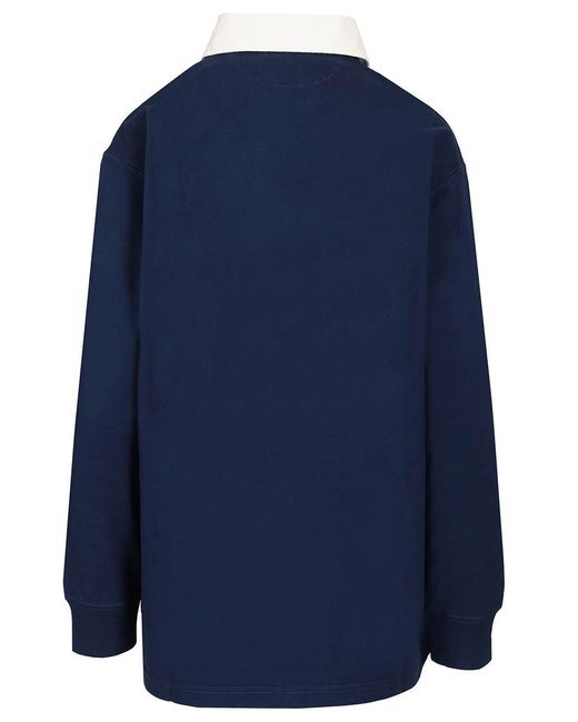 Polo Ralph Lauren Blue Rugby Shirt