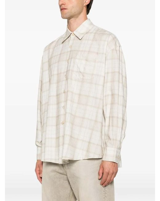 Our Legacy White Borrowed Shirt for men