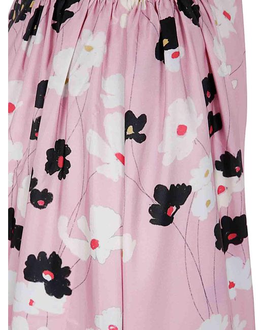BERNADETTE Pink Midi Skirts
