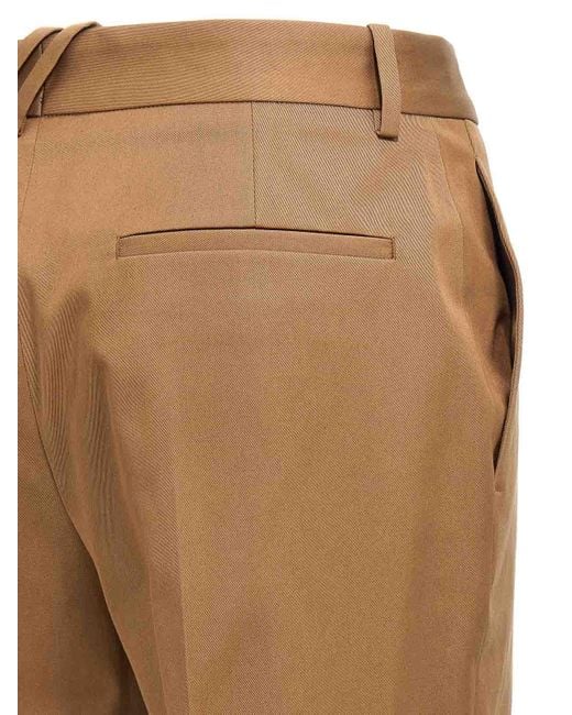 Burberry Natural Straight Pants
