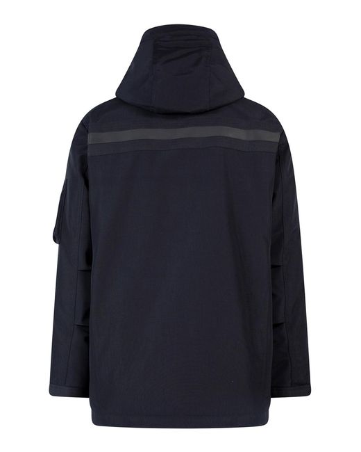Fay Blue Quilted Puffer Jacket for men