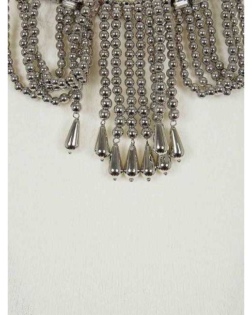 Rabanne Gray Top