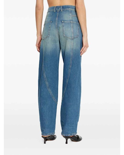 Moschino Blue Cotton Denim With Resin