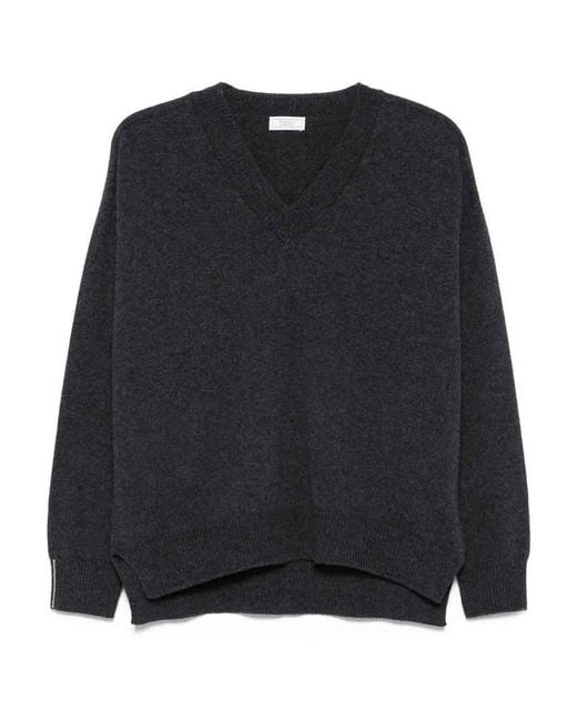 Peserico Black Tricot Sweater