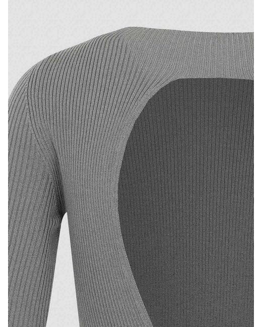 Rick Owens Gray Sweater