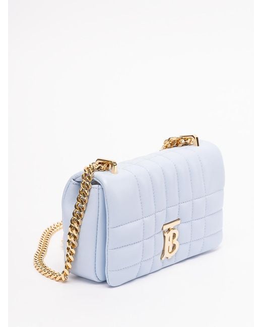 Burberry Blue Mini 'Lola' Clutch Bag
