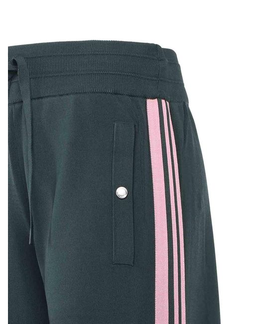 Pinko Green Track Pants With Love Birds Logo