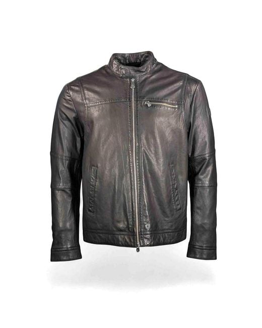 Peuterey Gray Jackets for men