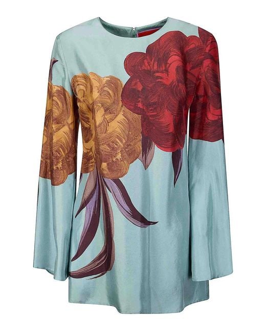 LaDoubleJ Blue Mini Supremes Swing Dress (Place)