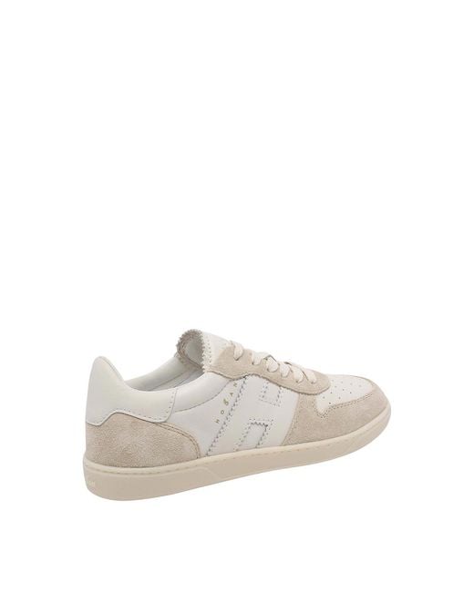 Hogan White Cool Sneakers