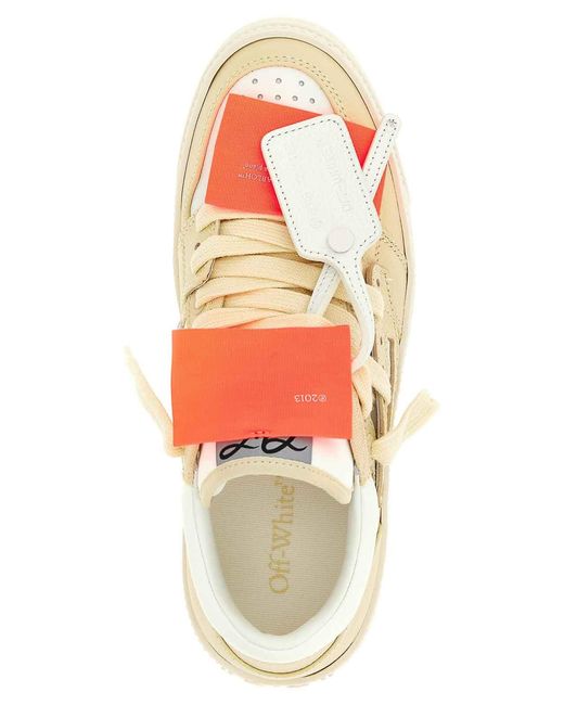 Off-White c/o Virgil Abloh White 30 Court Low Top Sneakers