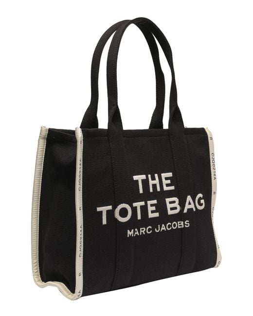 Marc Jacobs Black The Large Tote Bag