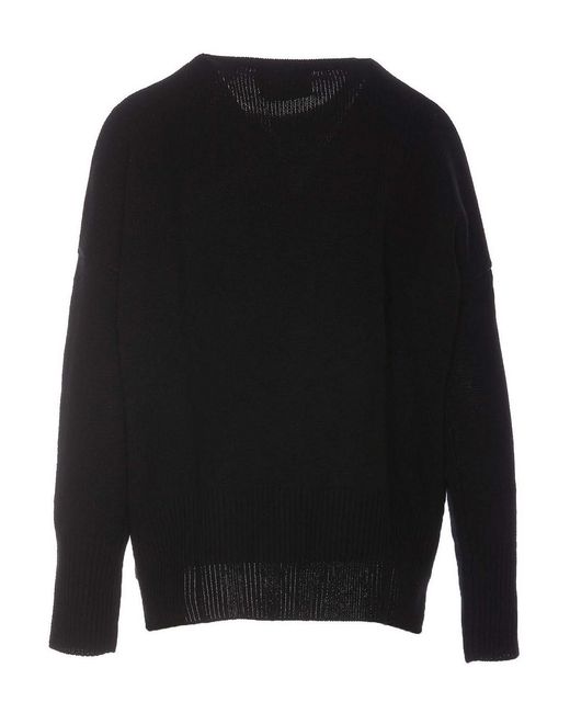 Lisa Yang Black Mila Crewneck