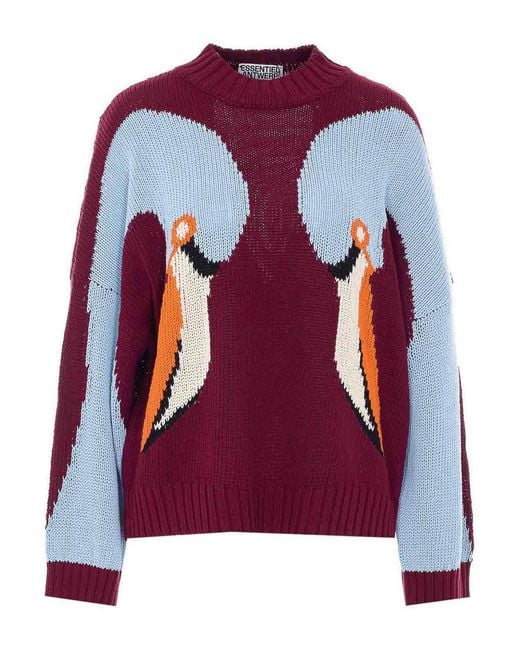 Essentiel Antwerp Red Jinie Sweater