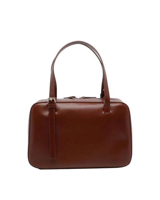 A.P.C. Brown Virginie Box Bag