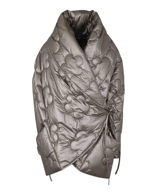 Maria Calderara Gray Padded Jacket