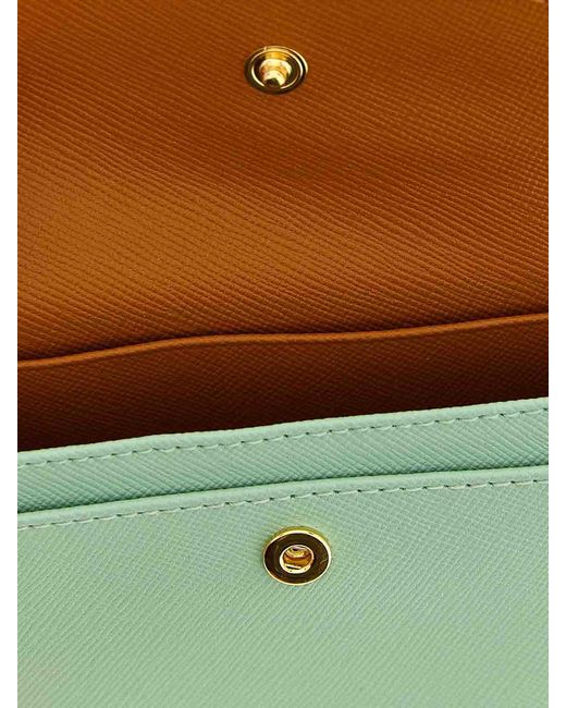 Marni Yellow Logo Business Card Holder