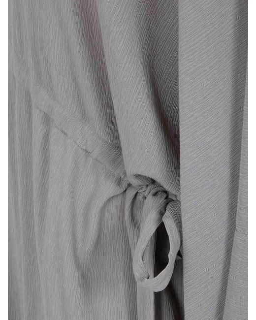 Gentry Portofino Gray Woven Dress