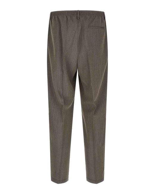 Cellar Door Gray Alfred Bl Pants for men