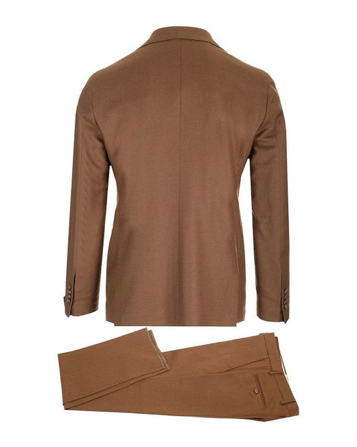 Tagliatore Brown Vesuvio Suit for men