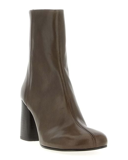 Lemaire Brown Anatomic Ankle Boots