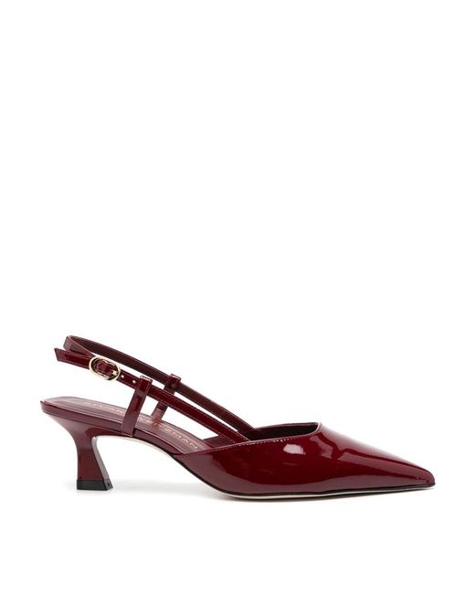Stuart Weitzman Red Vinnie 50 Slingback
