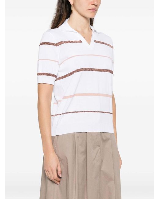 Peserico White T-Shirt
