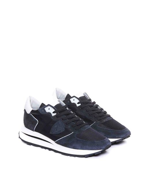 Philippe Model Blue Tropez Haute Sneakers for men