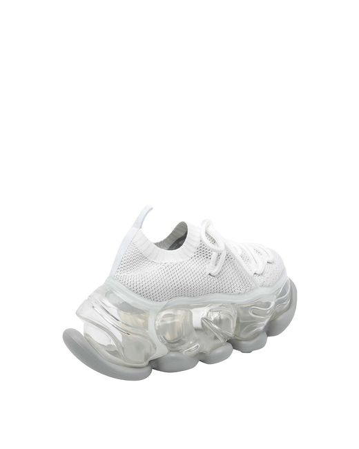 grounds White Skyscraper Sneakers