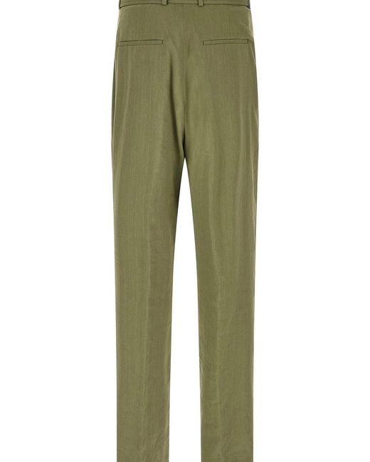 Dries Van Noten Green Preaches Trousers By for men