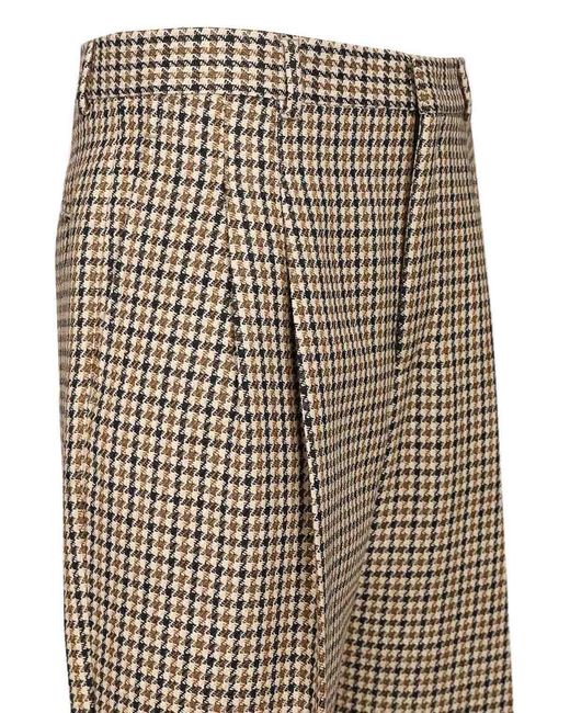 Emporio Armani Gray Tailored Trousers for men