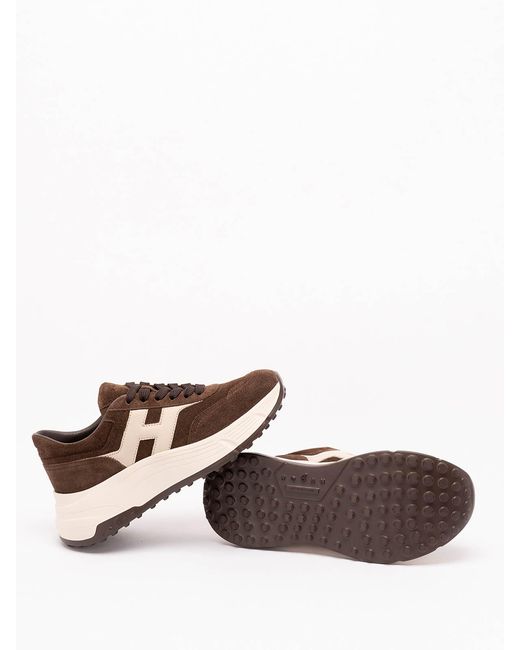 Hogan Brown H669 Sneakers