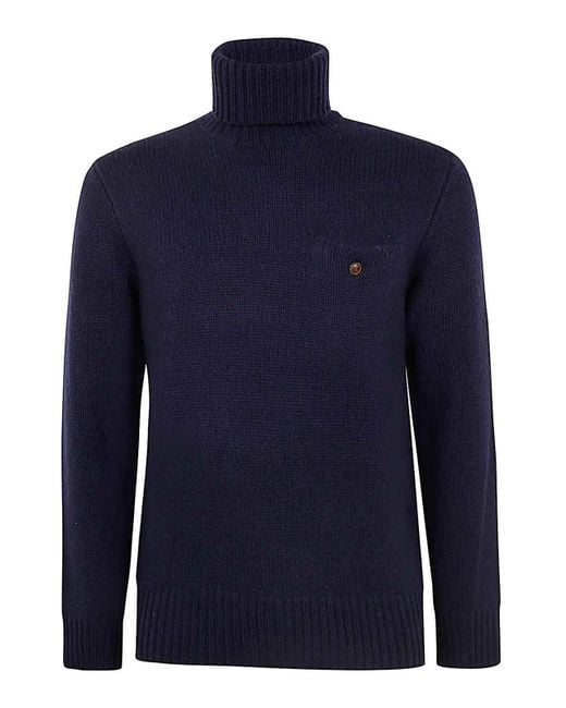 Polo Ralph Lauren Blue Long Sleeves Pullover for men
