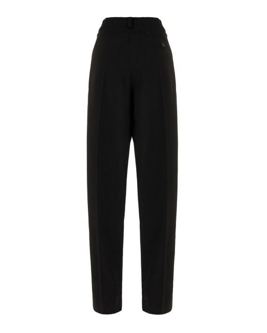 Givenchy Black Double Pleat Pants
