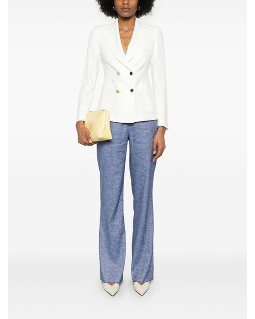 Tagliatore White Blazer J-Coral
