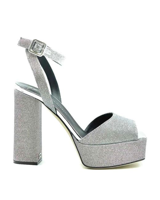Giuseppe Zanotti Metallic Sandals