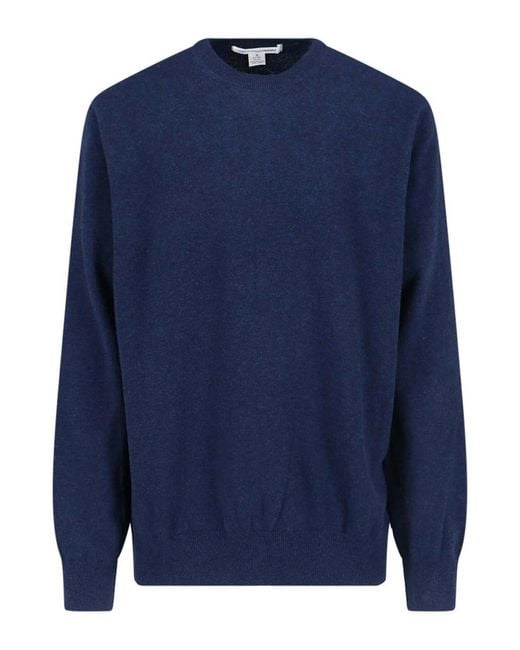 Comme des Garçons Blue Maglione Basic for men