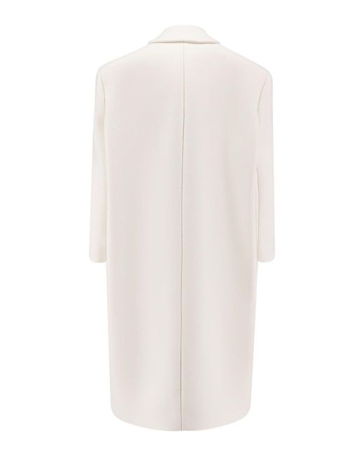 Givenchy Natural Double -Breasted Coat