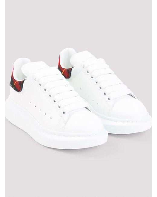 McQueen White Oversized Sneakers