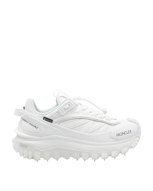 Moncler White Trailgrip Gtx Sneakers