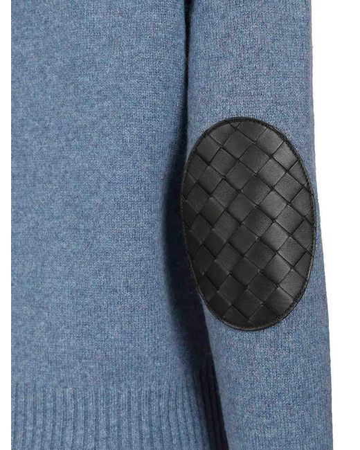 Bottega Veneta Blue Cashmere Sweater